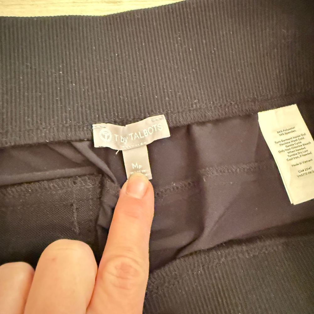 T by Talbots Black Pants